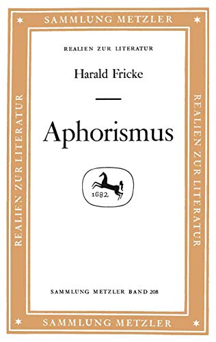 Aphorismus - Harald Fricke