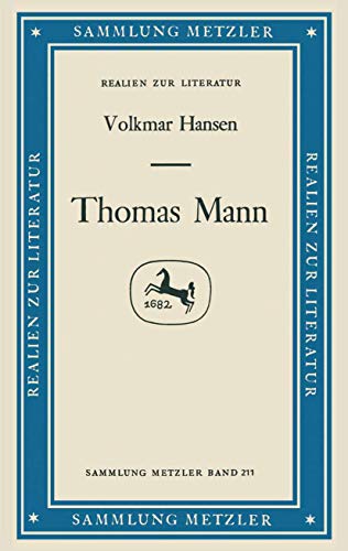 Beispielbild fr Thomas Mann zum Verkauf von Ammareal