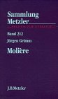 Moliere (Sammlung Metzler 212) - Grimm, Jürgen