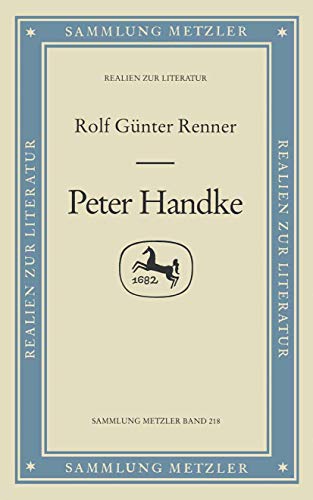 Beispielbild fr Peter Handke zum Verkauf von medimops