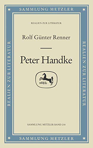 Stock image for Peter Handke for sale by medimops