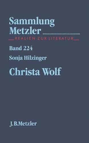 9783476102249: Christa Wolf (Sammlung Metzler) (German Edition)