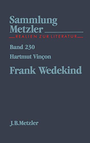 Stock image for Frank Wedekind. for sale by HENNWACK - Berlins grtes Antiquariat
