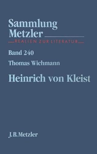 Imagen de archivo de Heinrich Von Kleist a la venta por Better World Books