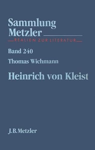 Stock image for Heinrich Von Kleist for sale by Better World Books