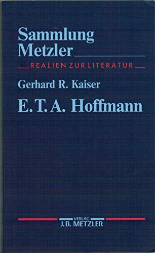 9783476102430: E. T. A. Hoffmann: Sammlung Metzler, 243 (German Edition)