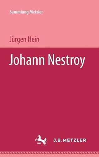 Beispielbild fr Johann Nestroy zum Verkauf von medimops