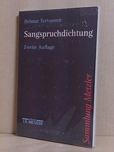 Stock image for Sangspruchdichtung for sale by medimops