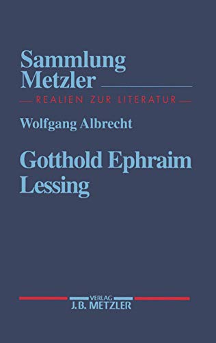 9783476102973: Gotthold Ephraim Lessing (Sammlung Metzler)