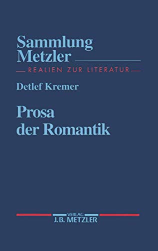 Stock image for Prosa der Romantik for sale by medimops