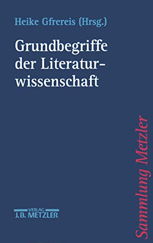 Imagen de archivo de Grundbegriffe der Literaturwissenschaft a la venta por medimops