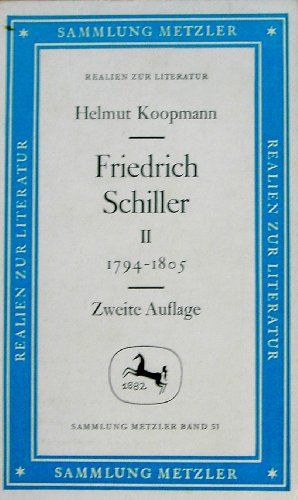 Beispielbild fr Sammlung Metzler, Bd.51, Friedrich Schiller zum Verkauf von medimops