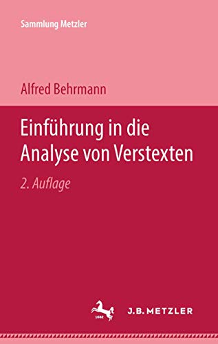 Einführung in die Analyse von Verstexten