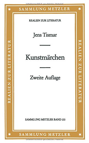 Beispielbild fr DAS KUNSTMRCHEN (Sammlung Metzler zum Verkauf von German Book Center N.A. Inc.