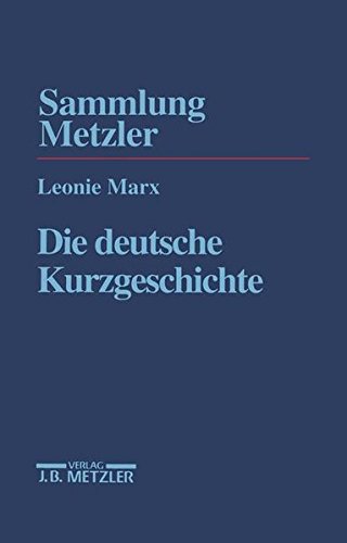 Die deutsche Kurzgeschichte - Marx, Leonie
