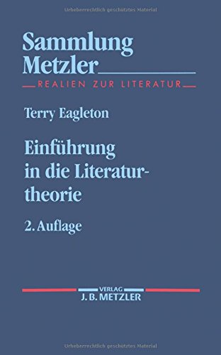 Einführung in die Literaturtheorie - Terry Eagleton