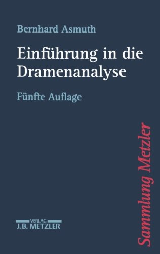 Stock image for Einfhrung in die Dramenanalyse for sale by medimops