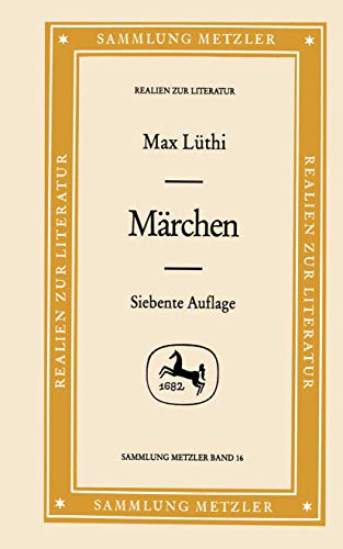 9783476170163: Mrchen (Sammlung Metzler) (German Edition)