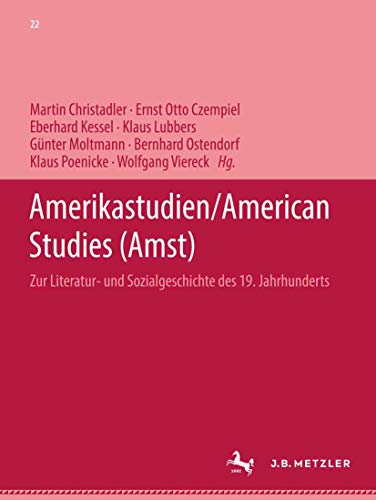 9783476999979: Amerikastudien / American Studies (German Edition)