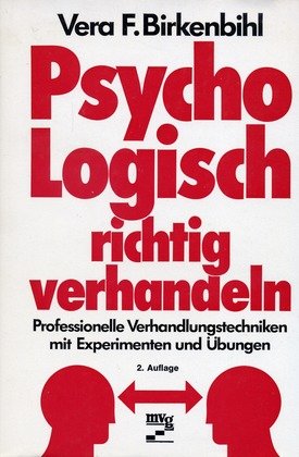 9783478054126: Psycho-logisch richtig verhandeln