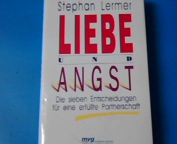 Imagen de archivo de Liebe und Angst a la venta por Leserstrahl  (Preise inkl. MwSt.)