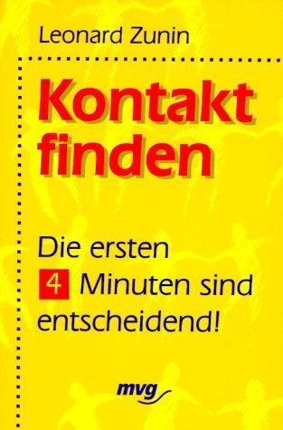 Beispielbild fr Kontakt finden. Die ersten 4 Minuten sind entscheidend zum Verkauf von medimops