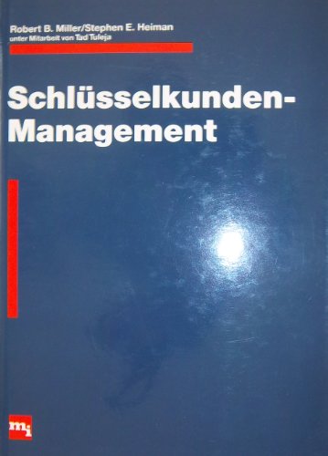 Imagen de archivo de Schlsselkunden - Management a la venta por medimops