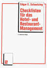 9783478334549: Checklisten fr das Hotel-Management und Restaurant-Management