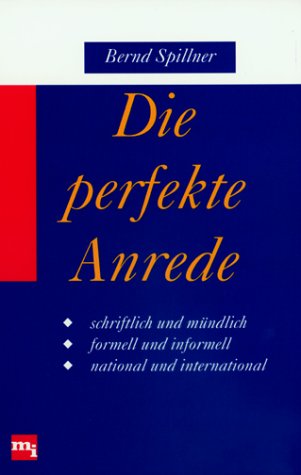 Stock image for Die perfekte Anrede for sale by medimops