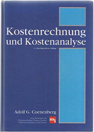 Stock image for Kostenrechnung und Kostenanalyse for sale by medimops