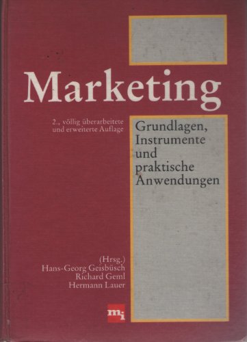 Stock image for marketing. grundlagen, instrumente und praktische anwendungen. for sale by alt-saarbrcker antiquariat g.w.melling