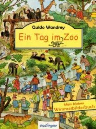 Beispielbild fr Ein Tag im Zoo - Mini: Ein Mini-Wimmelbilderbuch zum Verkauf von medimops