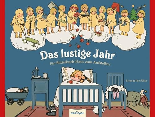 Stock image for Das lustige Jahr: Ein Bilderbuch-Haus zum Aufstellen for sale by medimops