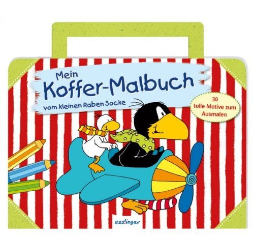 Stock image for Mein Koffer-Malbuch vom kleinen Raben Socke for sale by medimops