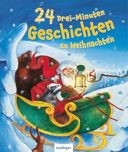 Beispielbild fr 24 Drei-Minuten-Geschichten zu Weihnachten zum Verkauf von WorldofBooks