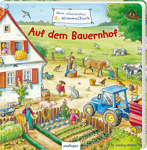 9783480233359: Mein allererstes Wimmelbuch - Auf dem Bauernhof