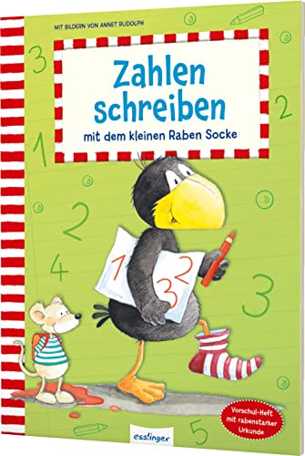 Imagen de archivo de Zahlen schreiben mit dem kleinen Raben Socke -Language: german a la venta por GreatBookPrices