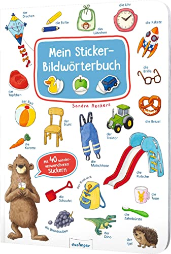 Stock image for Mein Sticker-Bildwrterbuch: | Mit ber 40 wiederverwendbaren Stickern for sale by medimops