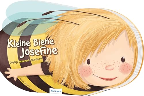 Beispielbild fr Kleine Biene Josefine: Lustige Wimmel-Abenteuer | Papp-Bilderbuch in Bienen-Form zum Verkauf von medimops