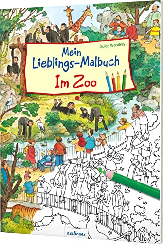 Stock image for Mein Lieblings-Malbuch ? Im Zoo for sale by medimops