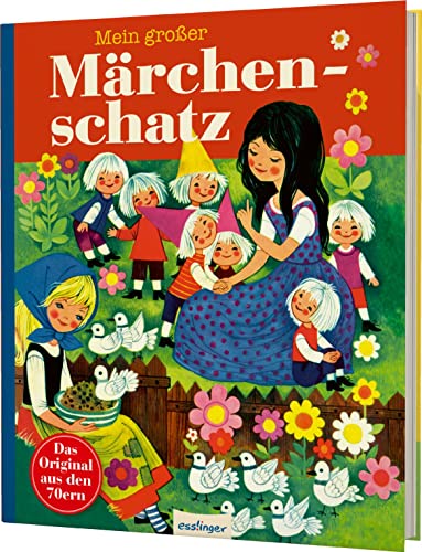 Stock image for Kinderbcher aus den 1970er-Jahren: Mein groer Mrchenschatz: Mrchen der Brder Grimm for sale by Revaluation Books