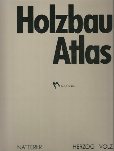 9783481003265: Holzbau Atlas