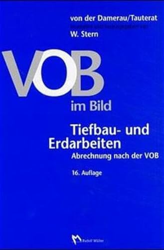 Beispielbild fr VOB im Bild, Tiefbau- und Erdarbeiten (Fachbuch Bau) Stern, Waldemar zum Verkauf von tomsshop.eu