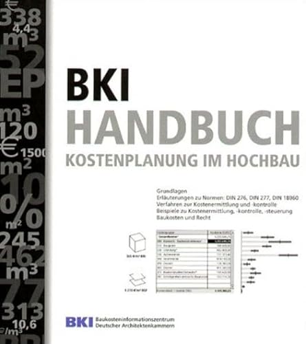 Beispielbild fr BKI Handbuch Kostenplanung im Hochbau zum Verkauf von medimops