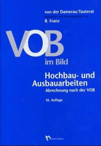 9783481020088: VOB im Bild. Hochbau- und Ausbauarbeiten.