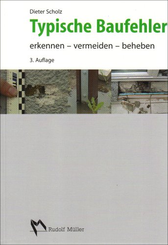 Typische Baufehler (9783481023522) by Dieter Scholz