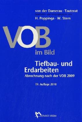 Stock image for VOB im Bild - Tiefbau- und Erdarbeiten: Abrechnung nach der VOB 2009 for sale by medimops
