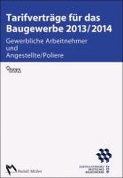 9783481030988: Schrer, H: Tarifvertrge fr das Baugewerbe 2013/2014