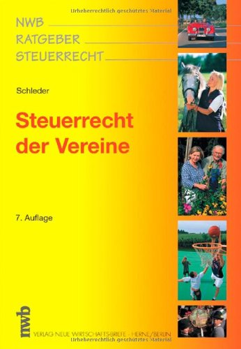 Beispielbild fr Steuerrecht der Vereine zum Verkauf von medimops