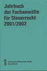 9783482469381: Jahrbuch der Fachanwlte fr Steuerrecht 2001/2002
